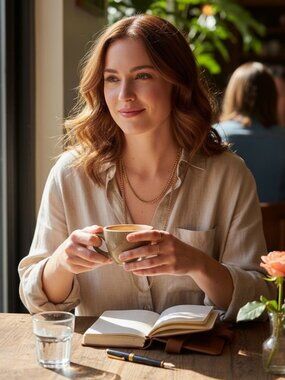 Vintage Sarah Coventry 34" Textured Gold-Tone Chain Necklace